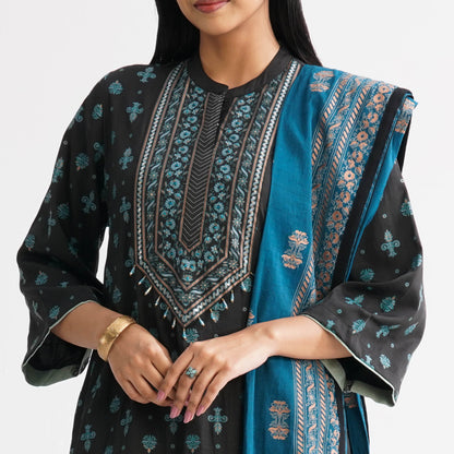 Women’s Black Three-Piece Set