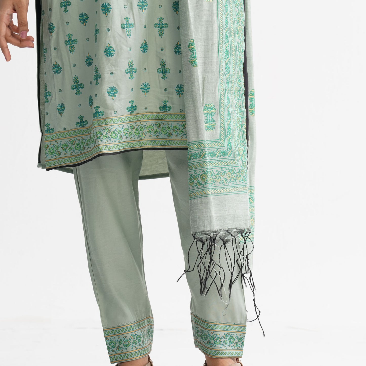 Women’s Green Three-Piece Set