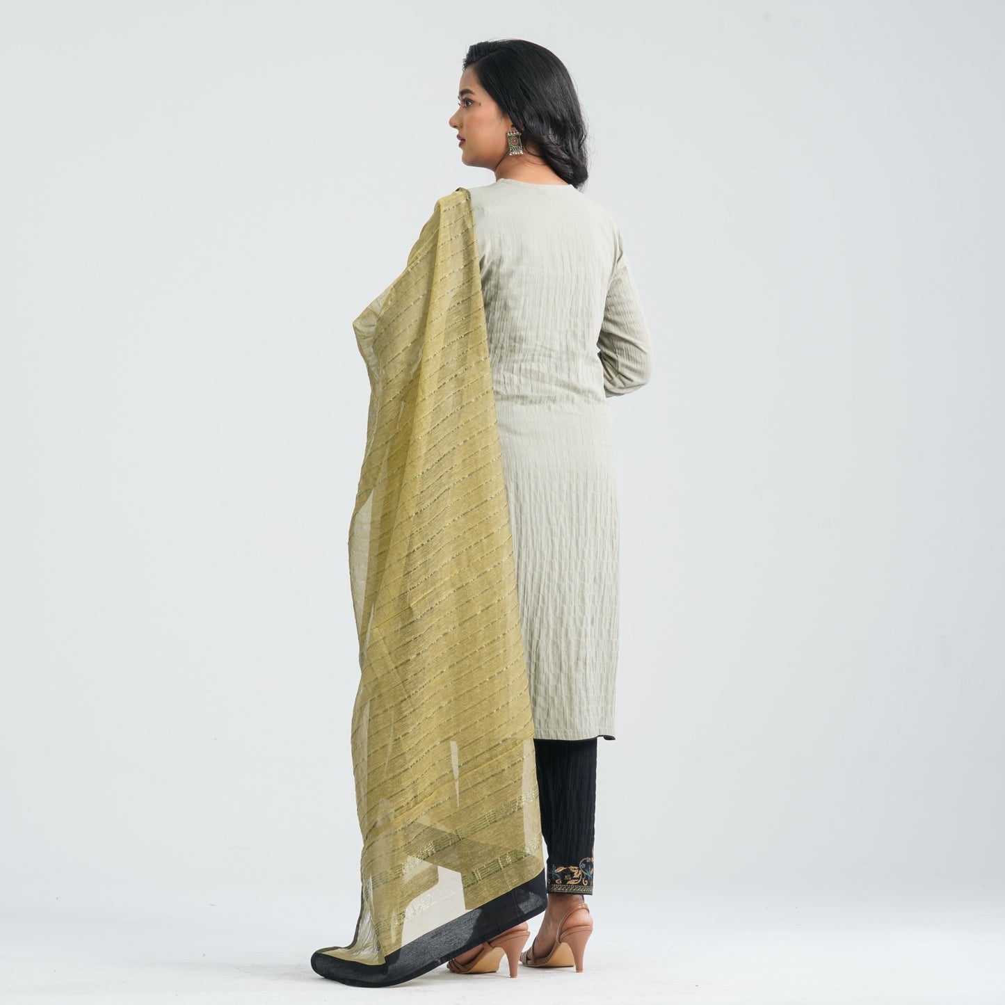 Women Cotton Three Piece Set