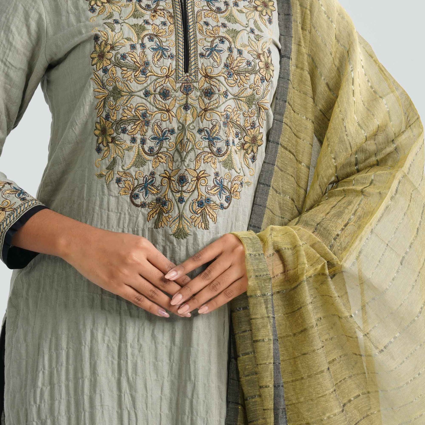 Women Cotton Three Piece Set