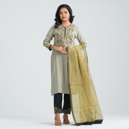 Women Cotton Three Piece Set