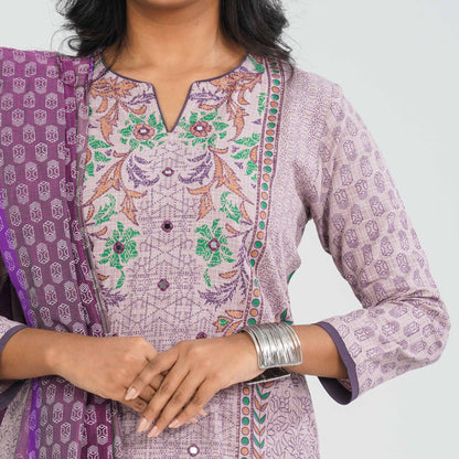 Women's Cotton Three Piece Set
