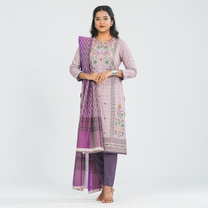Women's Cotton Three Piece Set