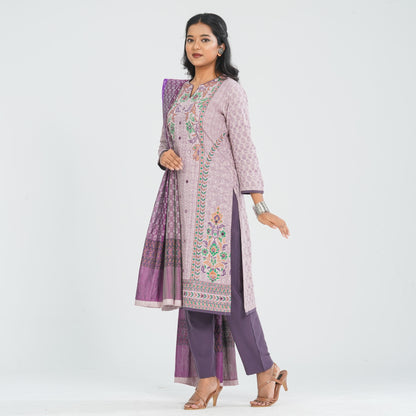 Women's Cotton Three Piece Set