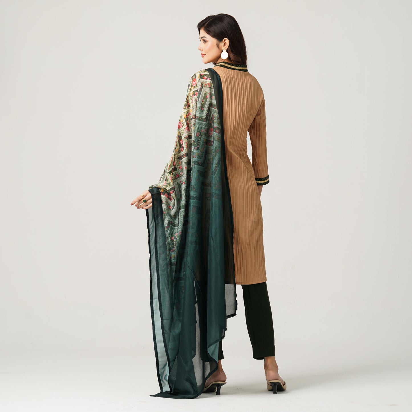 Women’s Georgette Sequin Three Piece Set