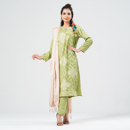 Women’s Blended Silk Three Piece Set