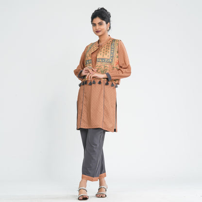 Women’s Blended Cotton Three Piece Set