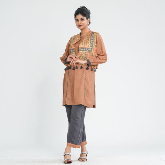 Women’s Blended Cotton Three Piece Set