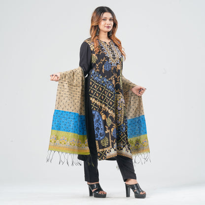 Women Viscose Three Piece Set