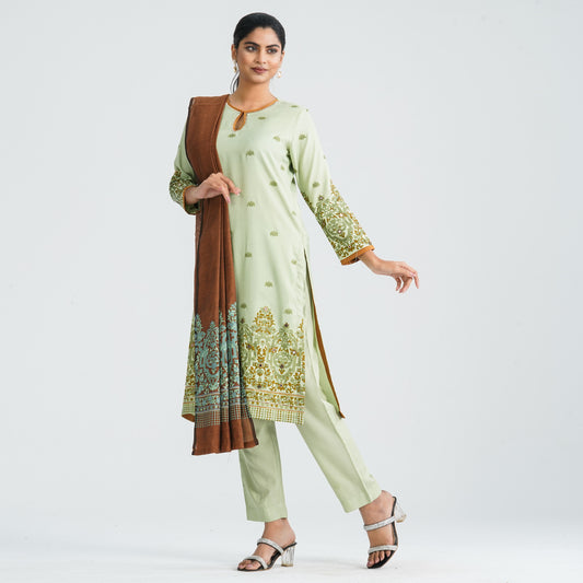 Women’s Blended Silk Three Piece Set