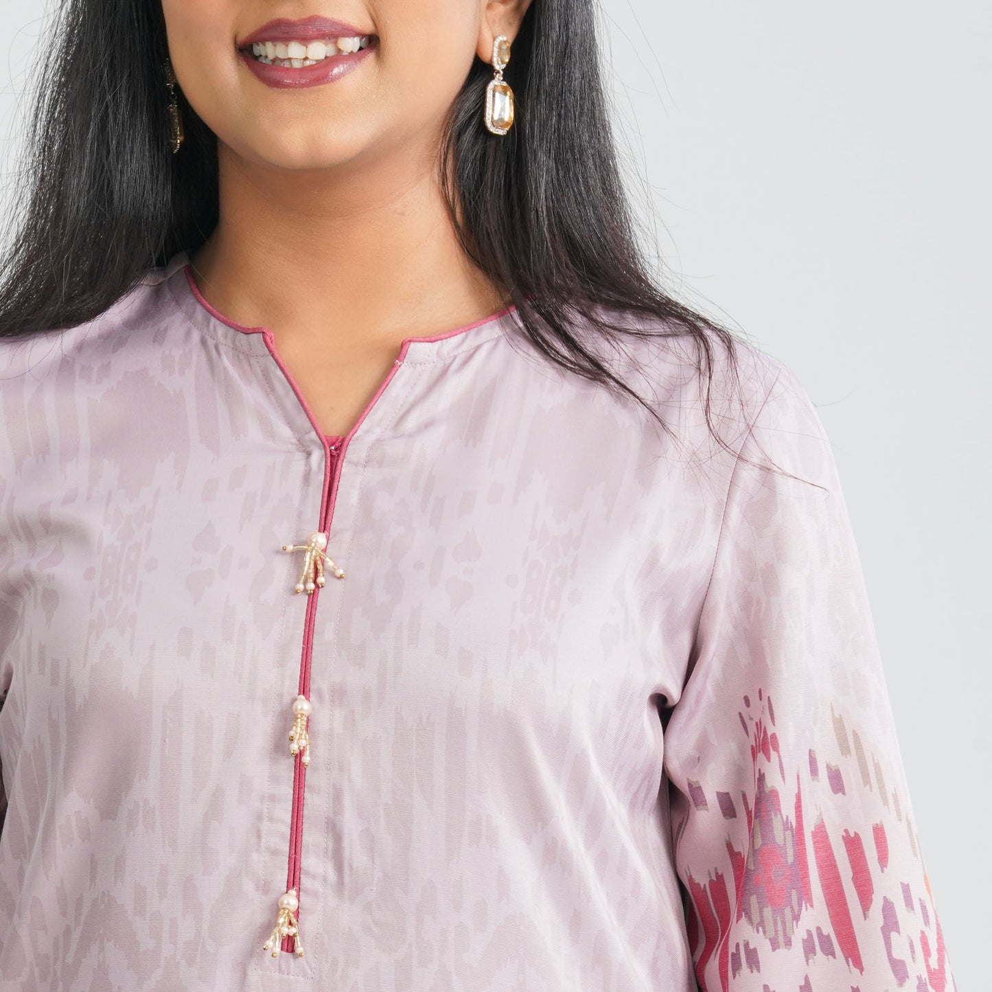 Women's Blended Silk Three Piece Set