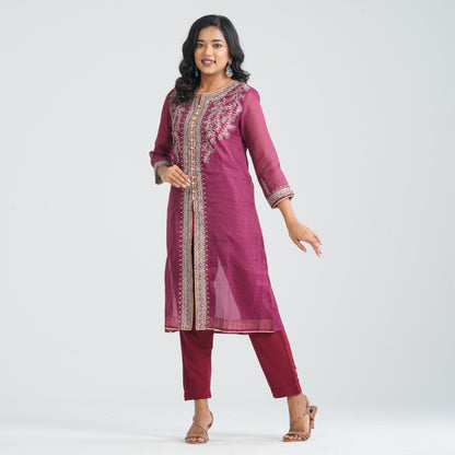 Women's Silk Three Piece Set
