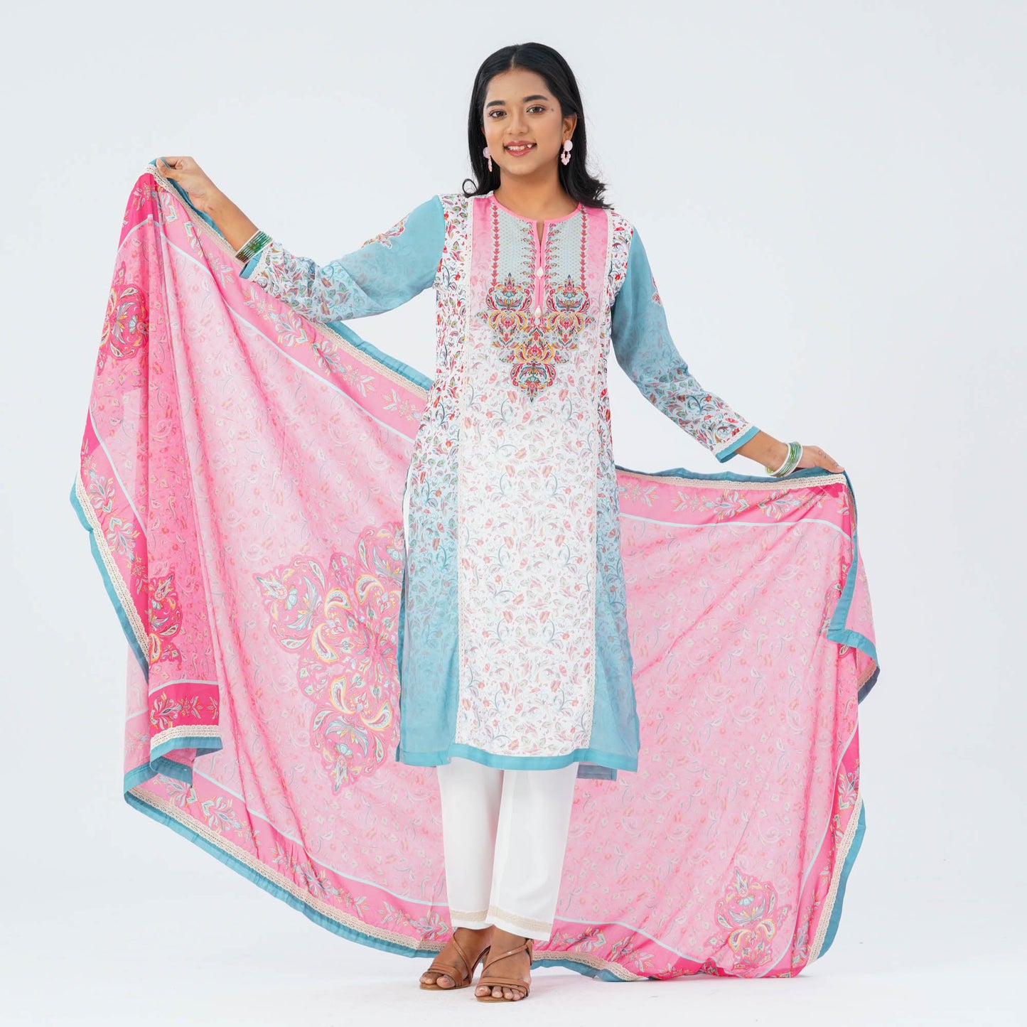 Women's Blended Three Piece Set