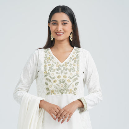 Women’s Blended Cotton Three Piece  Set