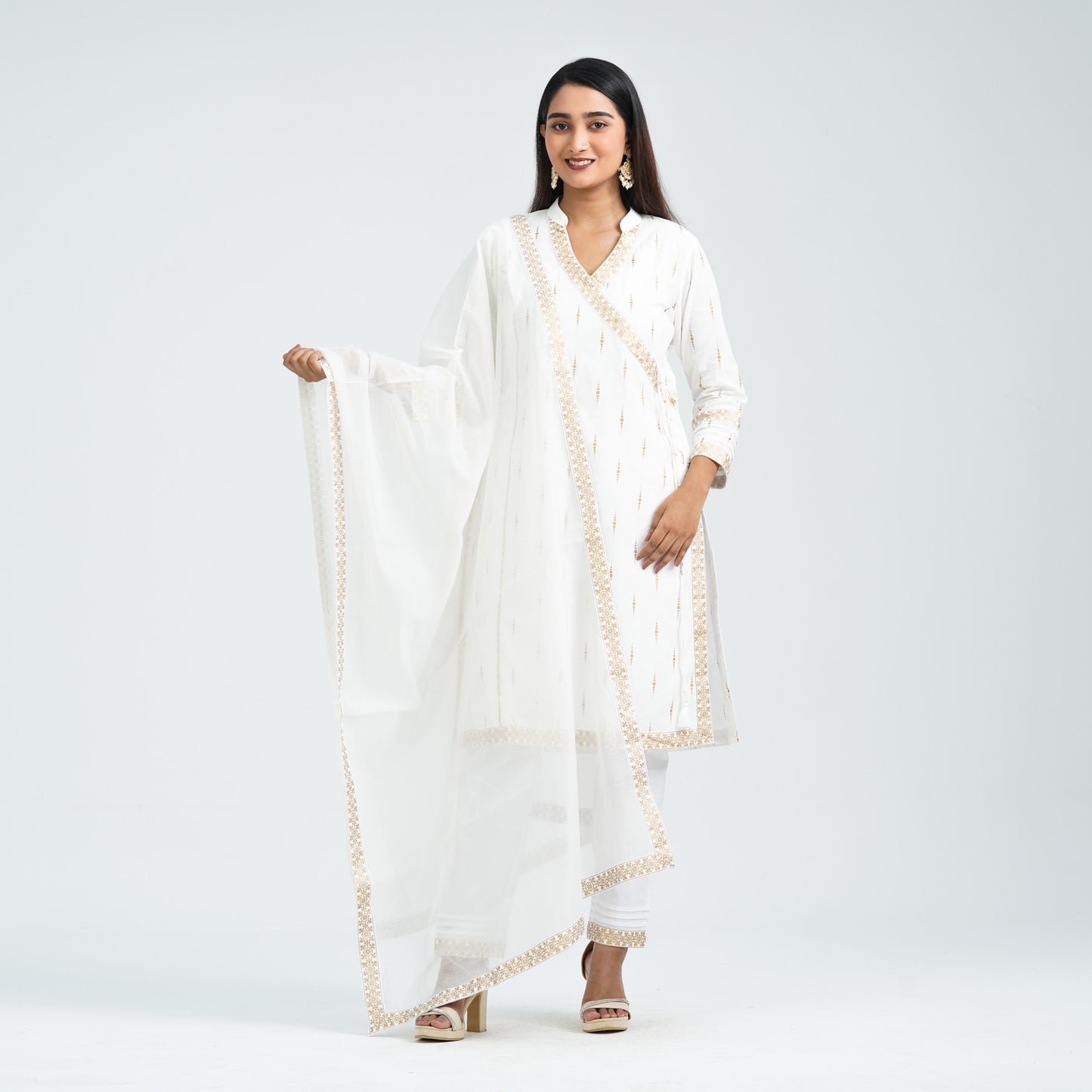 Women’s Blended Cotton Three Piece  Set
