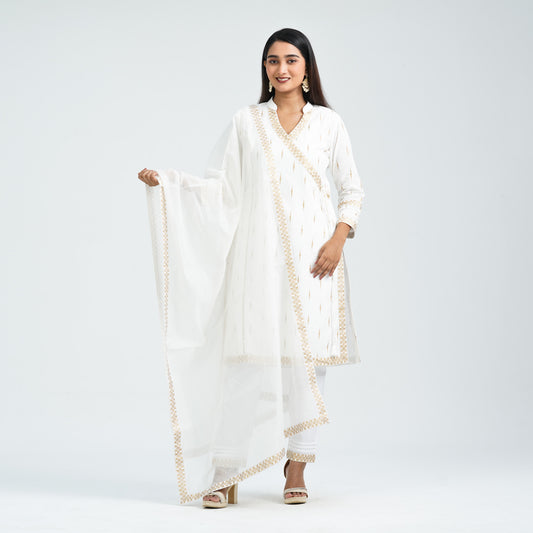 Women’s Blended Cotton Three Piece  Set