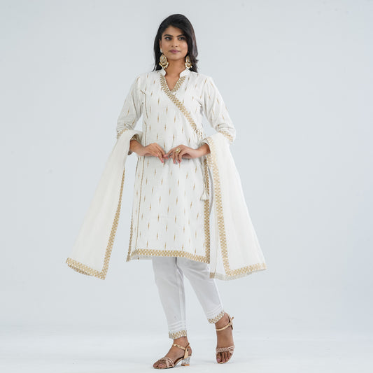 Women’s Blended Cotton Three Piece  Set