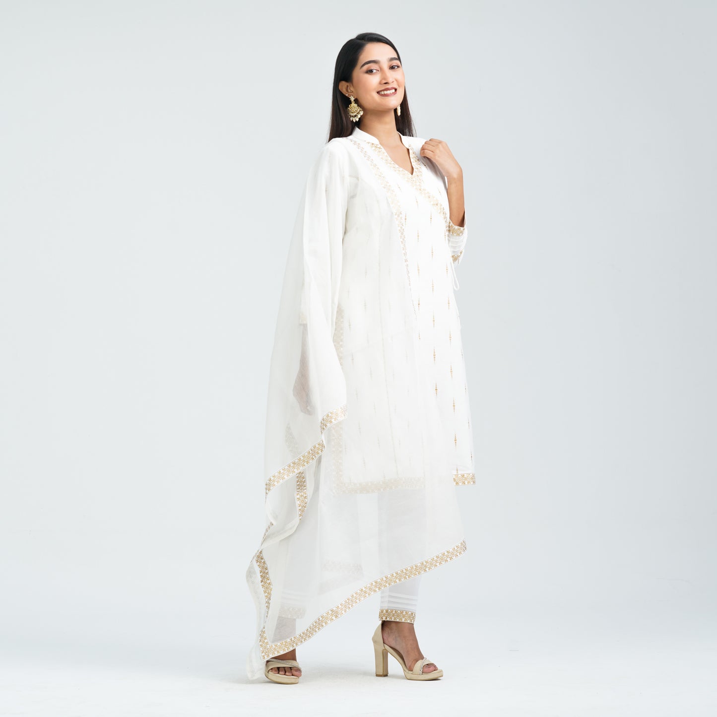 Women’s Blended Cotton Three Piece  Set