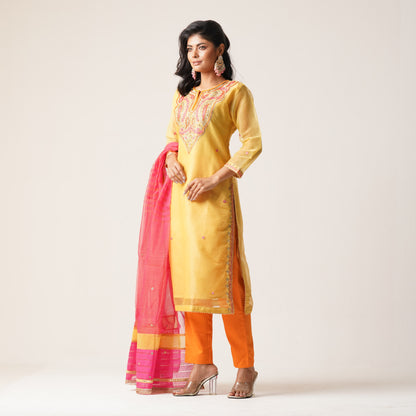 ETHNIC SUPER PREMIUM 3PCS-ORANGE