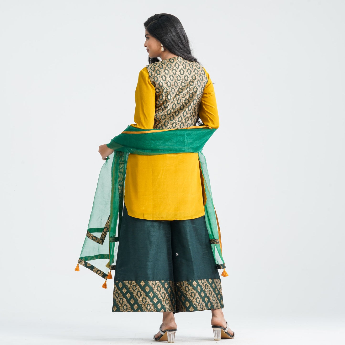 Women’s Silk Georgette Three Piece Set