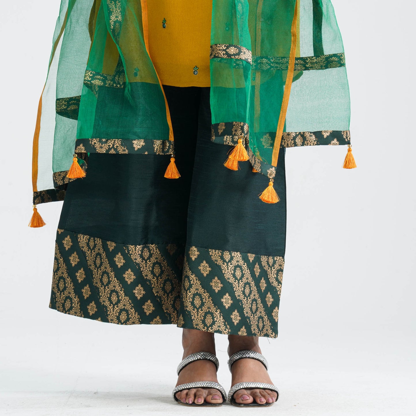 Women’s Silk Georgette Three Piece Set