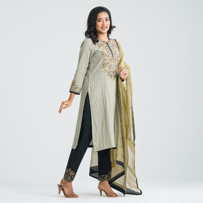 Women Cotton Three Piece Set