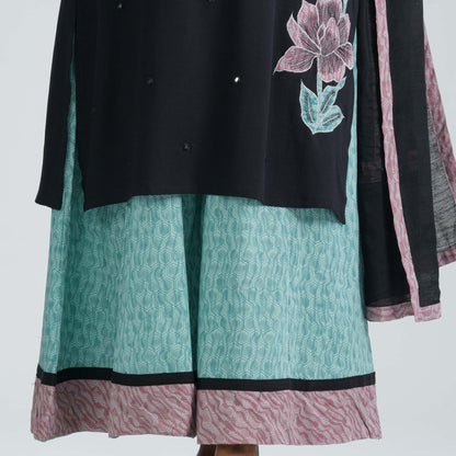 Women's Black Three Piece Set