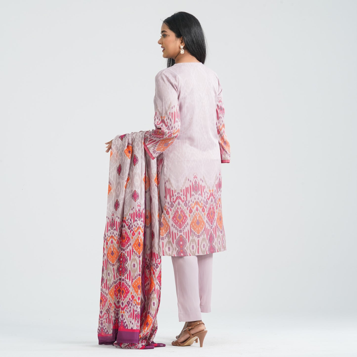 Women's Blended Silk Three Piece Set