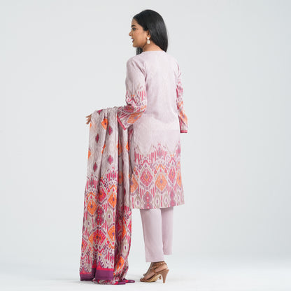 Women's Blended Silk Three Piece Set