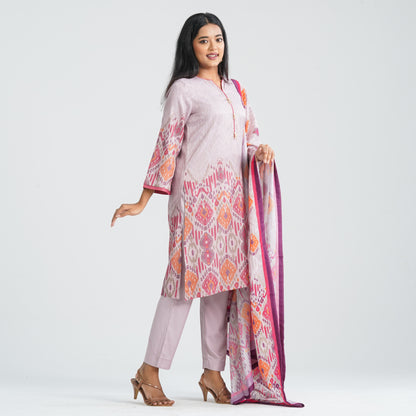 Women's Blended Silk Three Piece Set