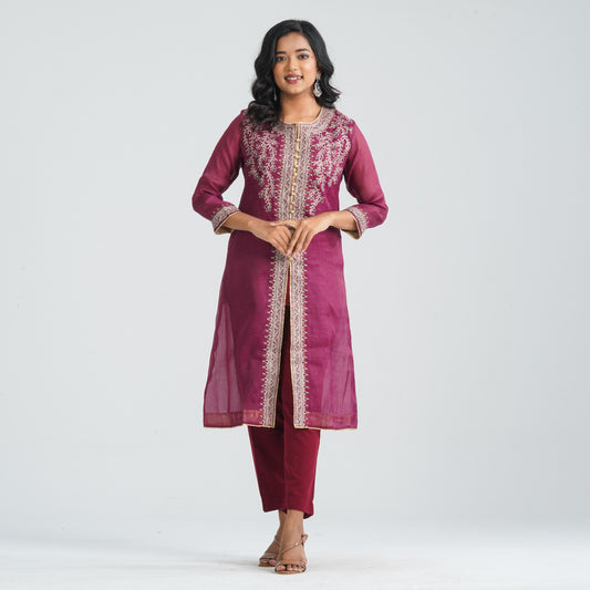 Women's Silk Three Piece Set