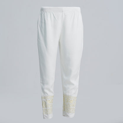 Womens White Bottom