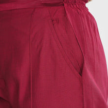 Load image into Gallery viewer, ETHNIC BOTTOM-MAROON
