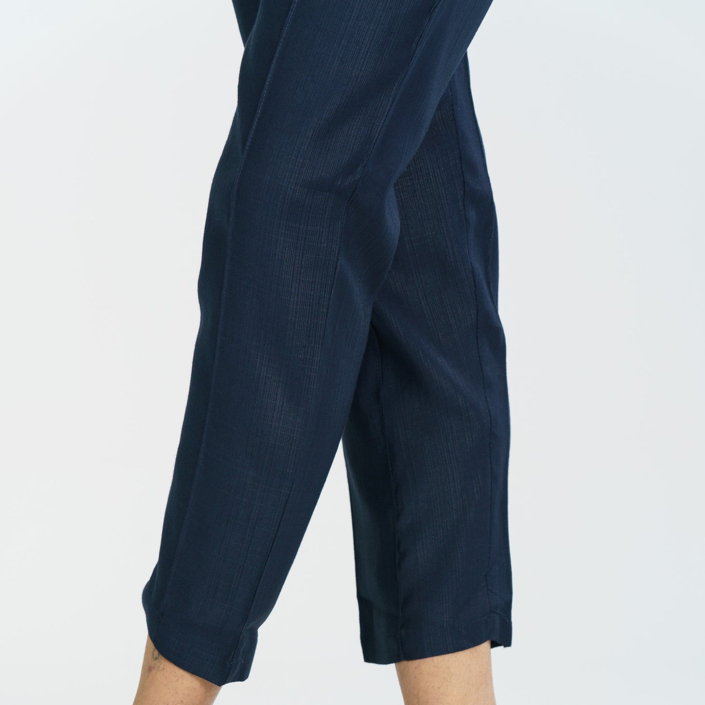 Womens Ethnic Navy Pant