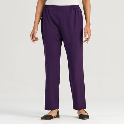 Womens Purple Bottom