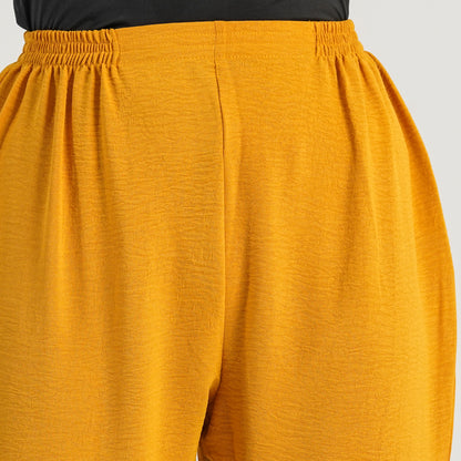 Womens Deep Yellow Bottom
