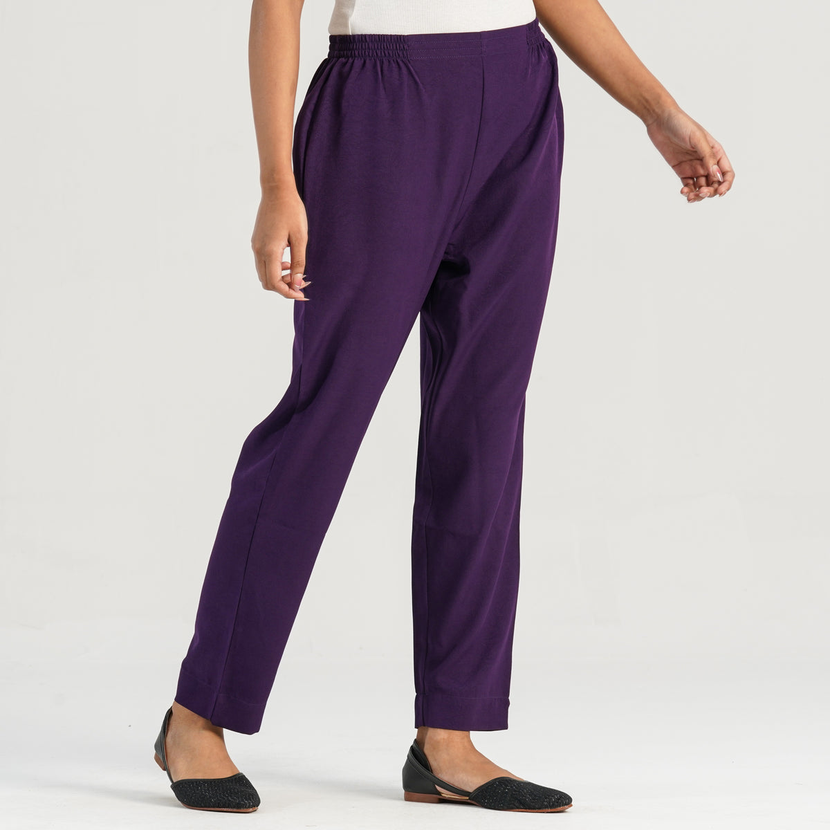 Womens Purple Bottom