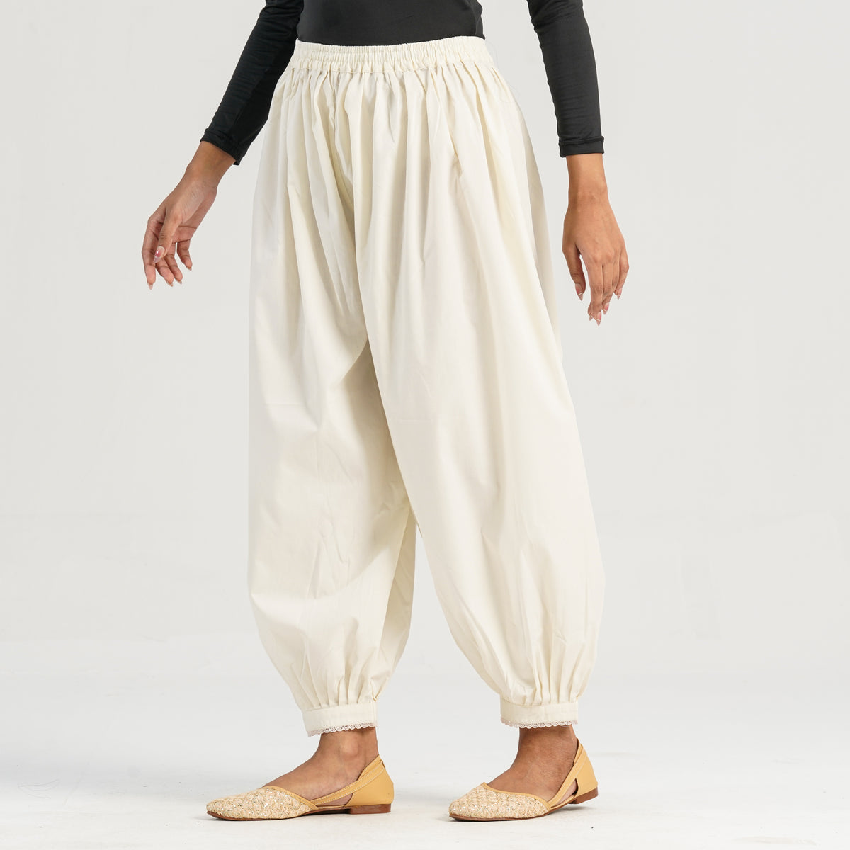 Womens Off White Bottom