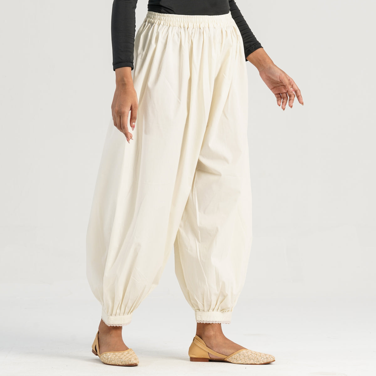 Womens Off White Bottom