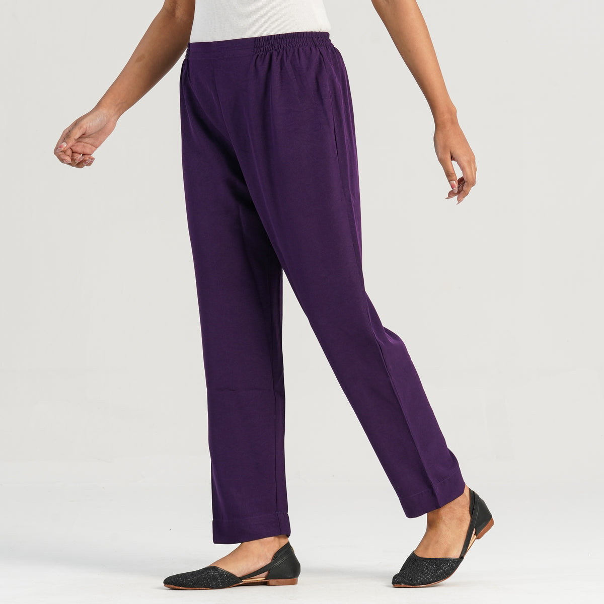 Womens Purple Bottom