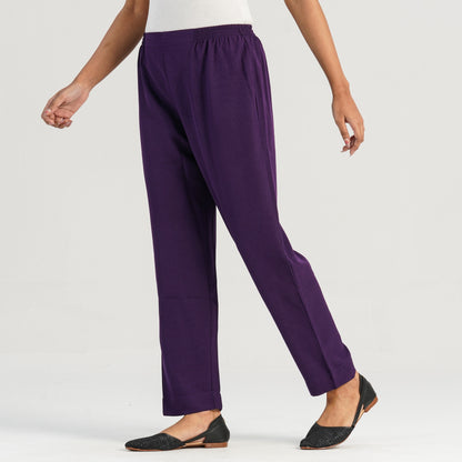 Womens Purple Bottom