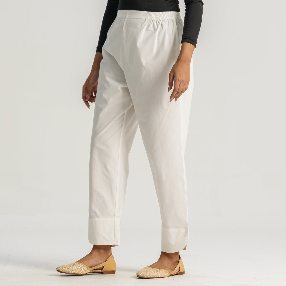 Womens White Bottom