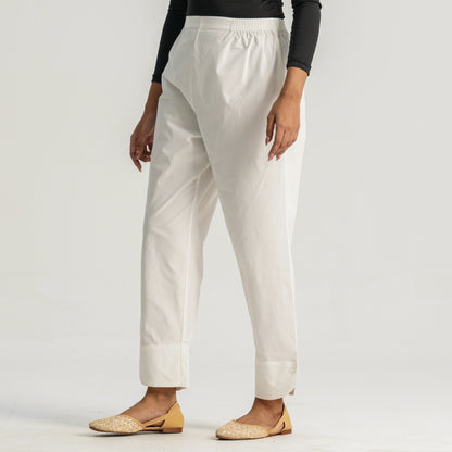 Womens White Bottom
