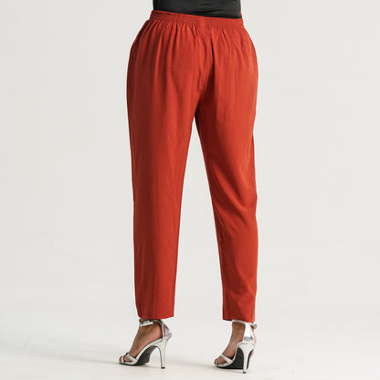 Womens Burnt Orange Bottom