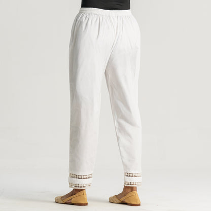 Womens White Bottom