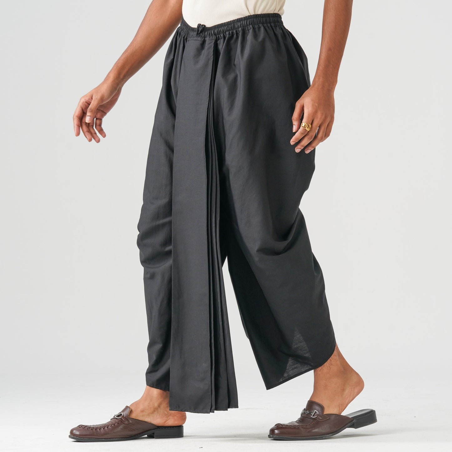 Mens Black Dhoti