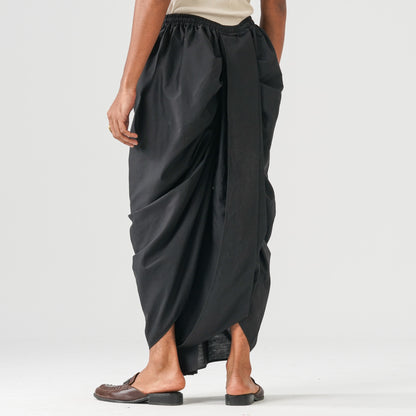 Mens Black Dhoti