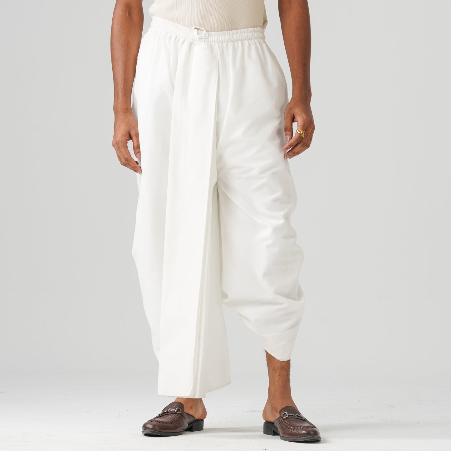 Mens White Dhoti