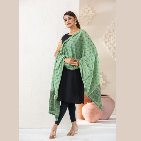 Womens Green Elegance Orna