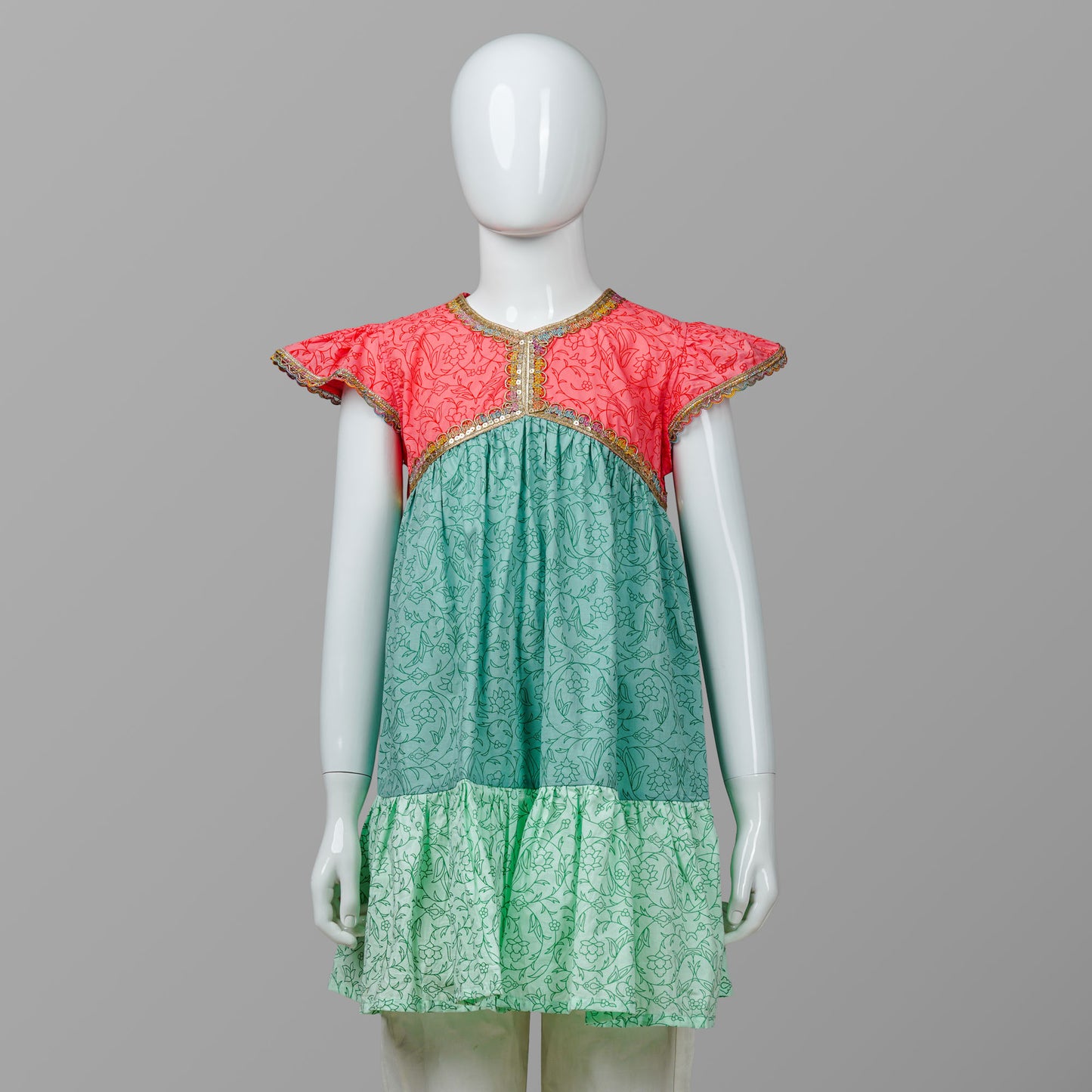 Girls Multicolor Frock